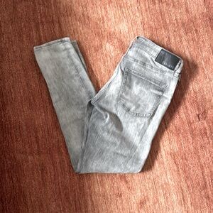 Express Gray Skinny Jeans 30x32